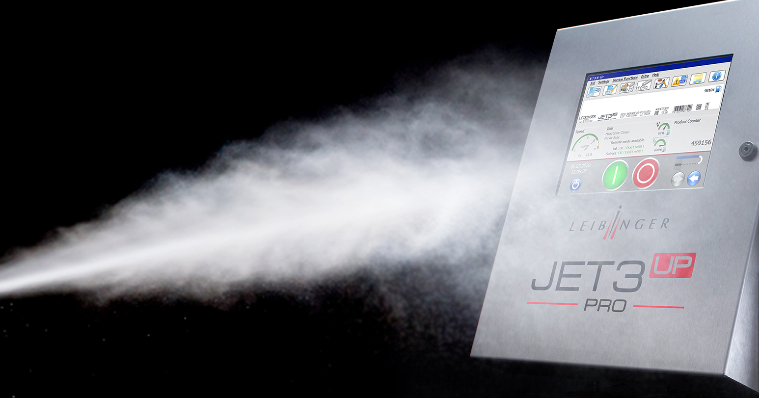 JET3up with dust and moisture Dust particles settle on JET3up.