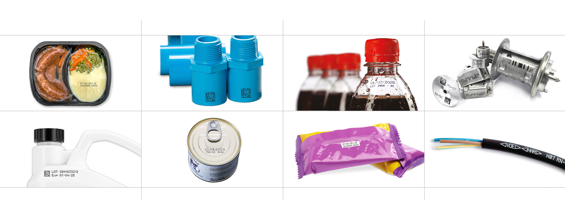 industrial coder materials and surfaces